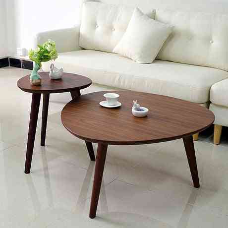 Solid Wood Triangle Coffee Table