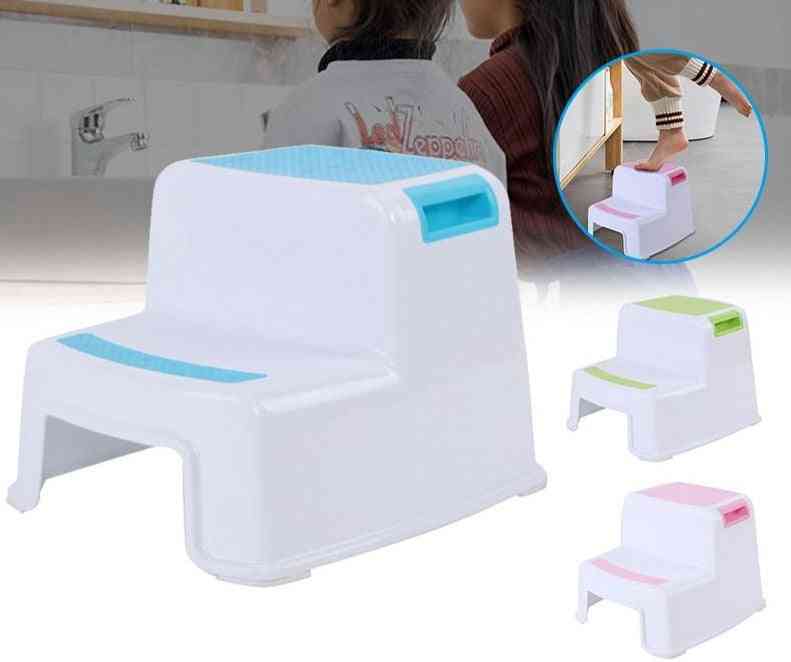 Kids Stool Toilet Potty Training Slip Resistant For Bathroom Kitchen