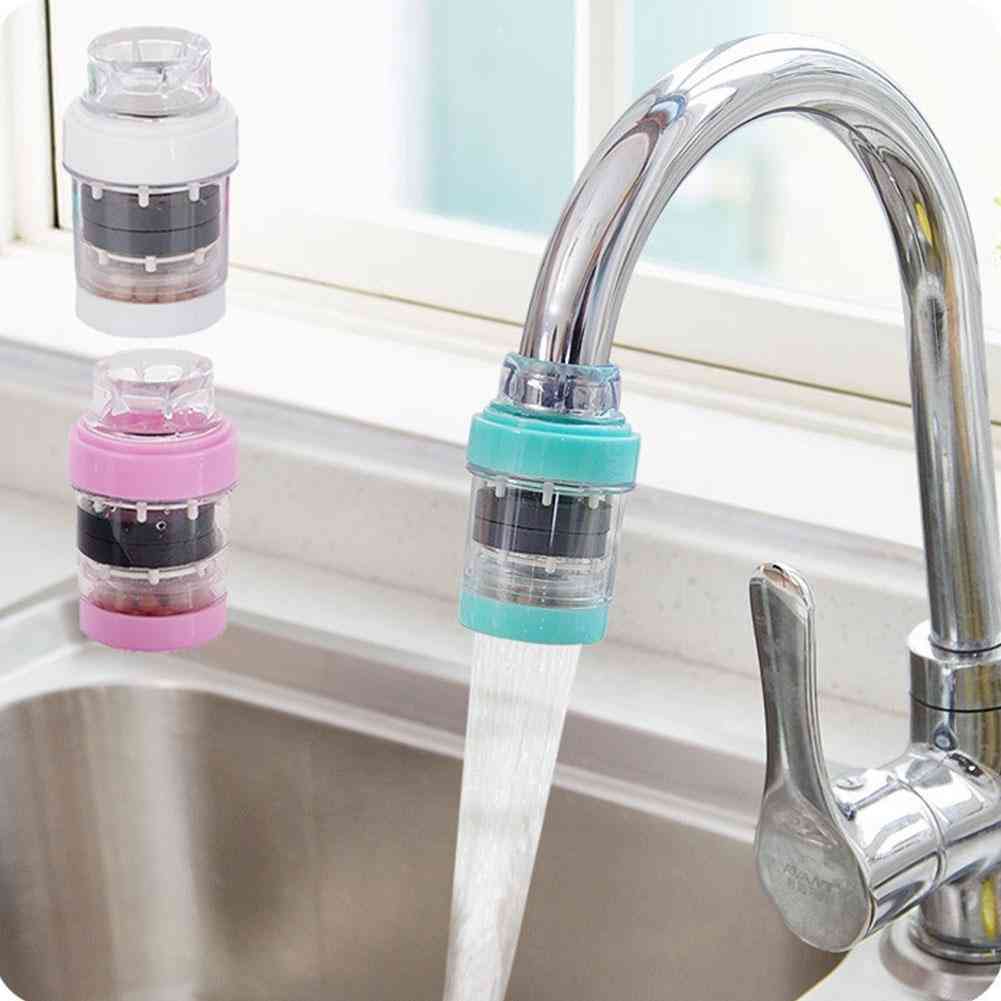 Kitchen Home- Mini Tap Heads, Water Clean, Purifier Filter, Carbon Faucet