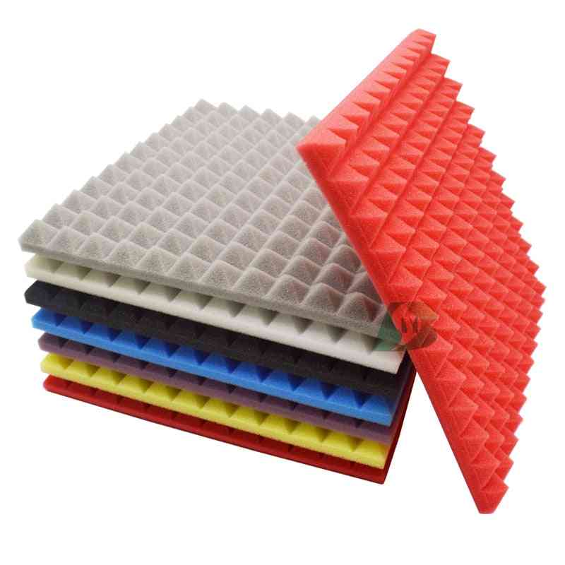 Pyramid Acoustic- Foam Soundproof Panel, Studio Sound, Absorption Board Tiles