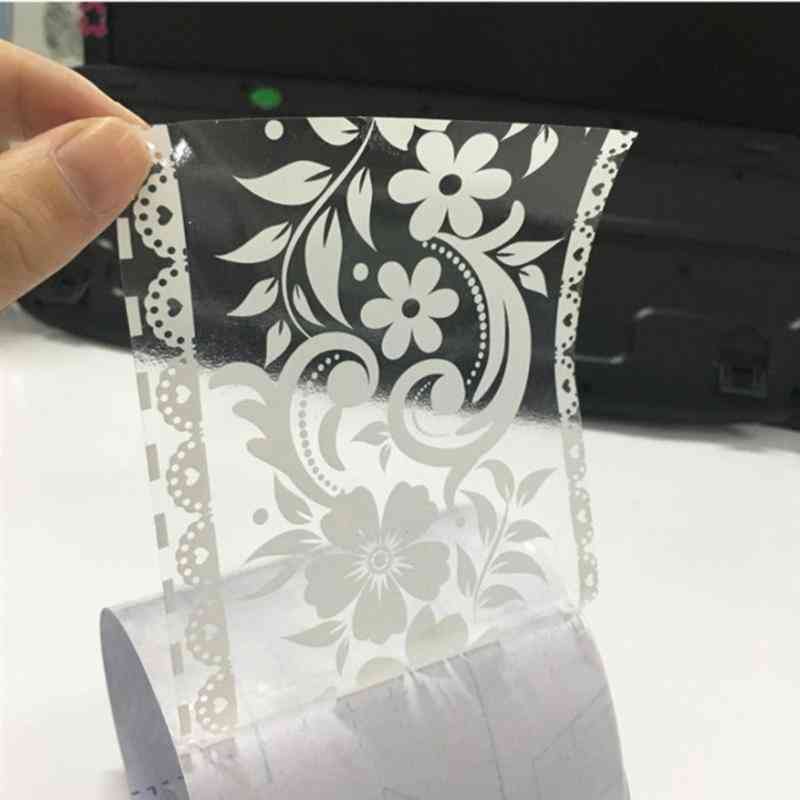 Self-adhesive Pvc, Lace Pattern, Wallpaper Border Sticker For Home Decoration