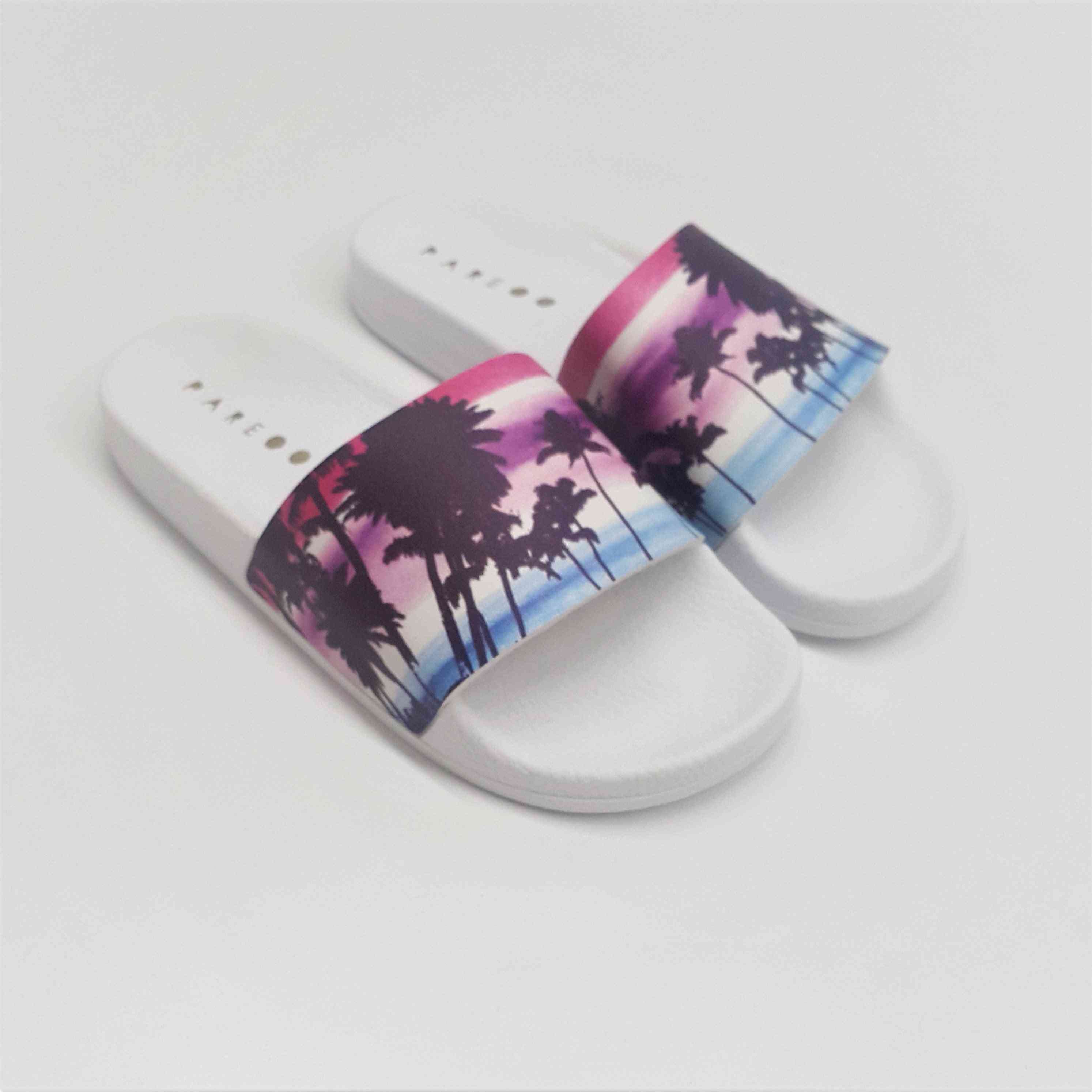 Los Angeles- Sunset Design, Slides Slipper Sandal