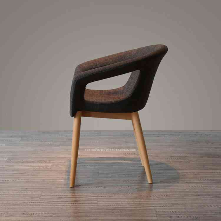 Solid Wood Soft Conference Chair