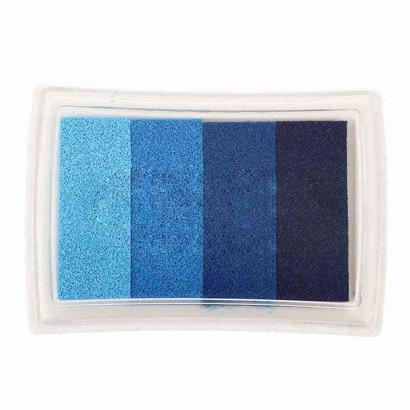 Blue Multi Gredient Ink Stamp Pad