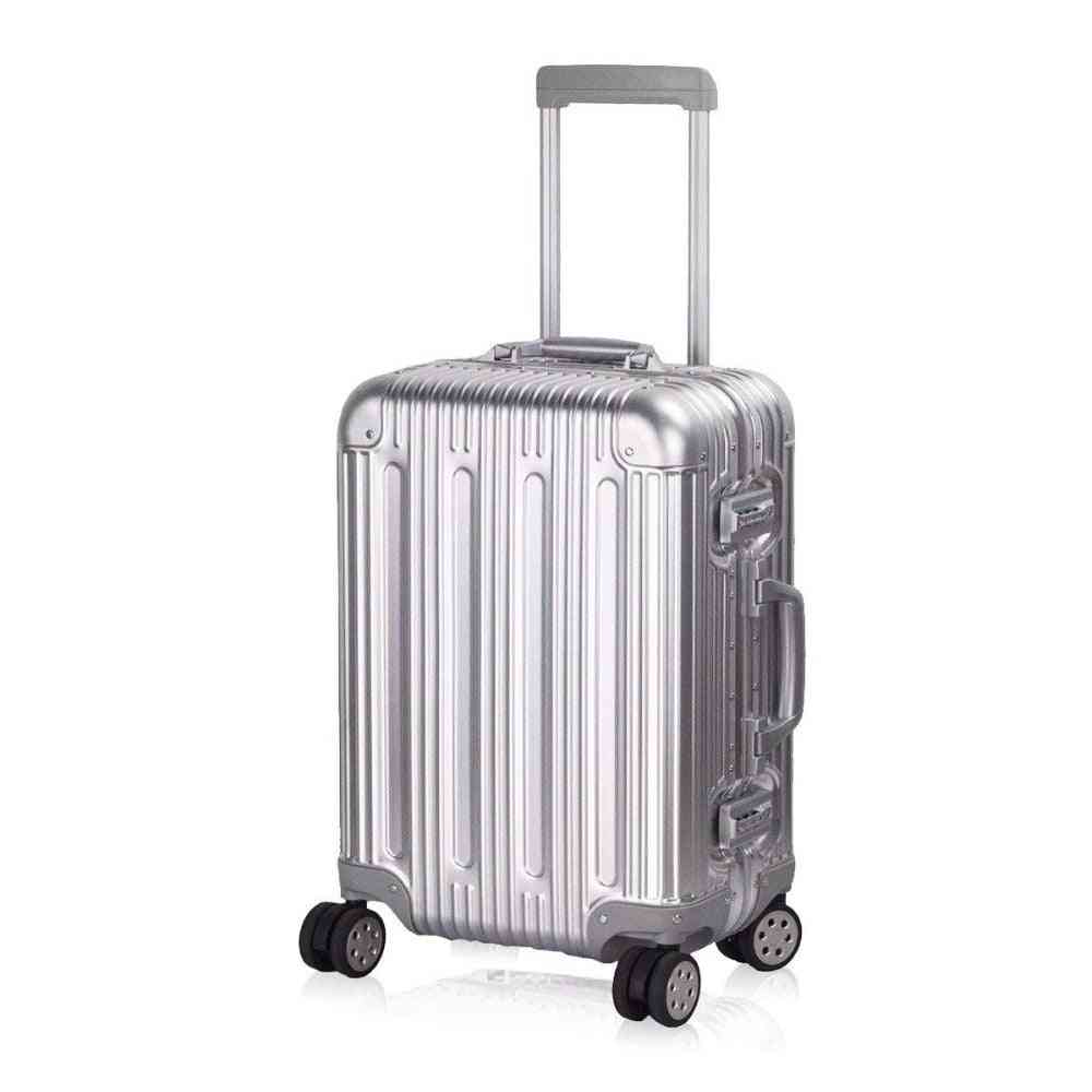 Aluminum- Lightweight Metal, Luggage Suitcases