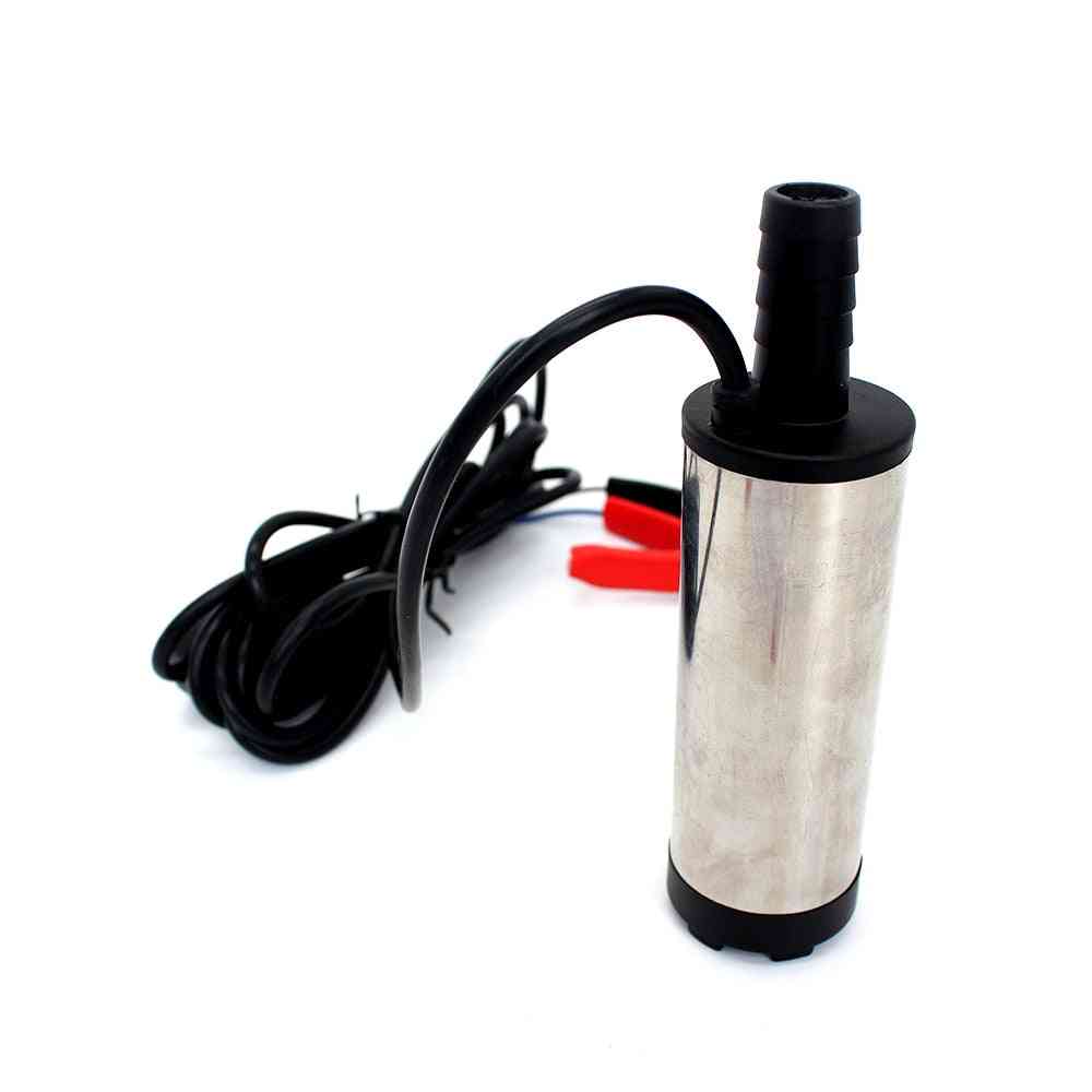 12v 24v Dc Electric Submersible Pump For Pumping Diesel Oil Water