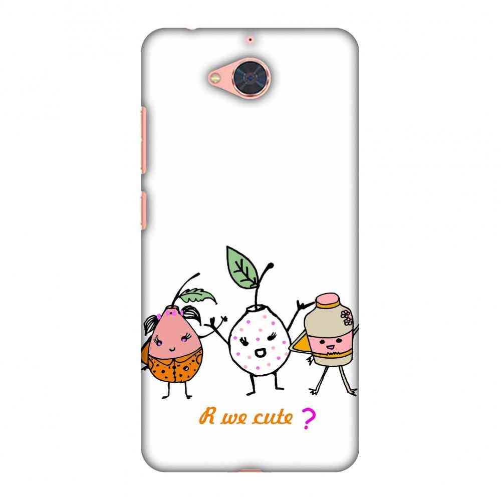 Are We Cute - Transparent Slim Hard Shell, Case Cover