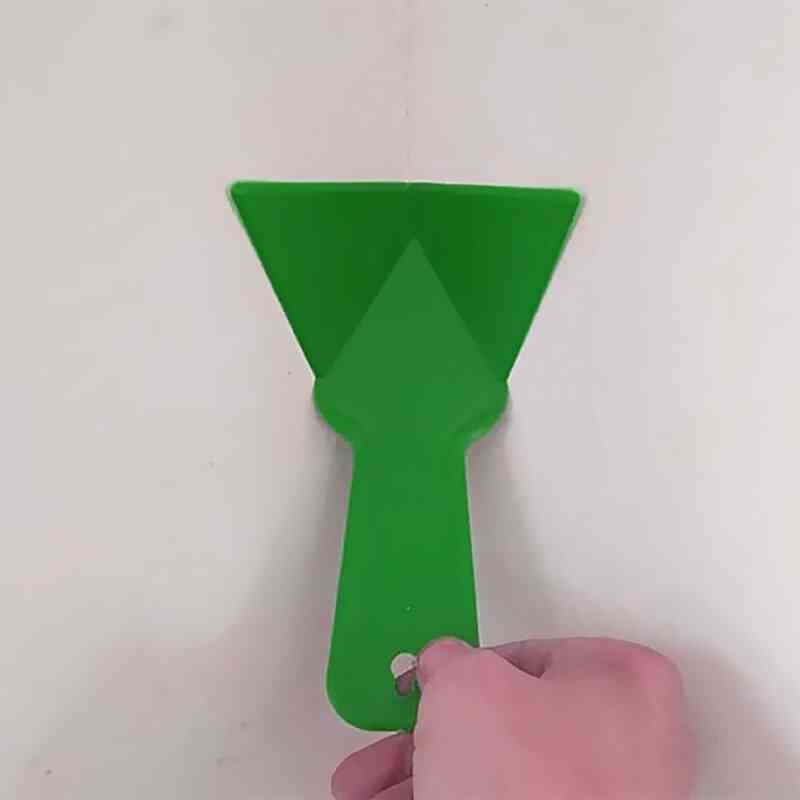 Plastic Drywall Corner Scraper Putty Knife For Floor Wall Ceramic Tile Grout