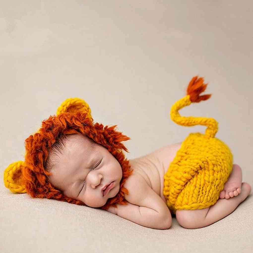 Newborn Cartoon Animals Photography Costume Baby