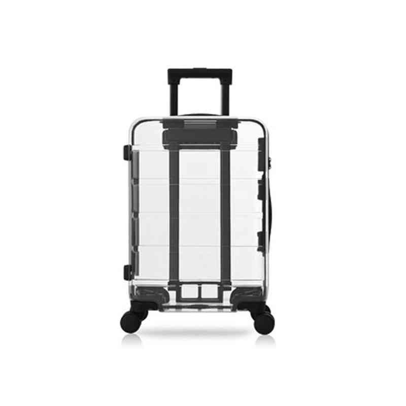100% Pc Carry On Luggage, Lightweight Suitcase