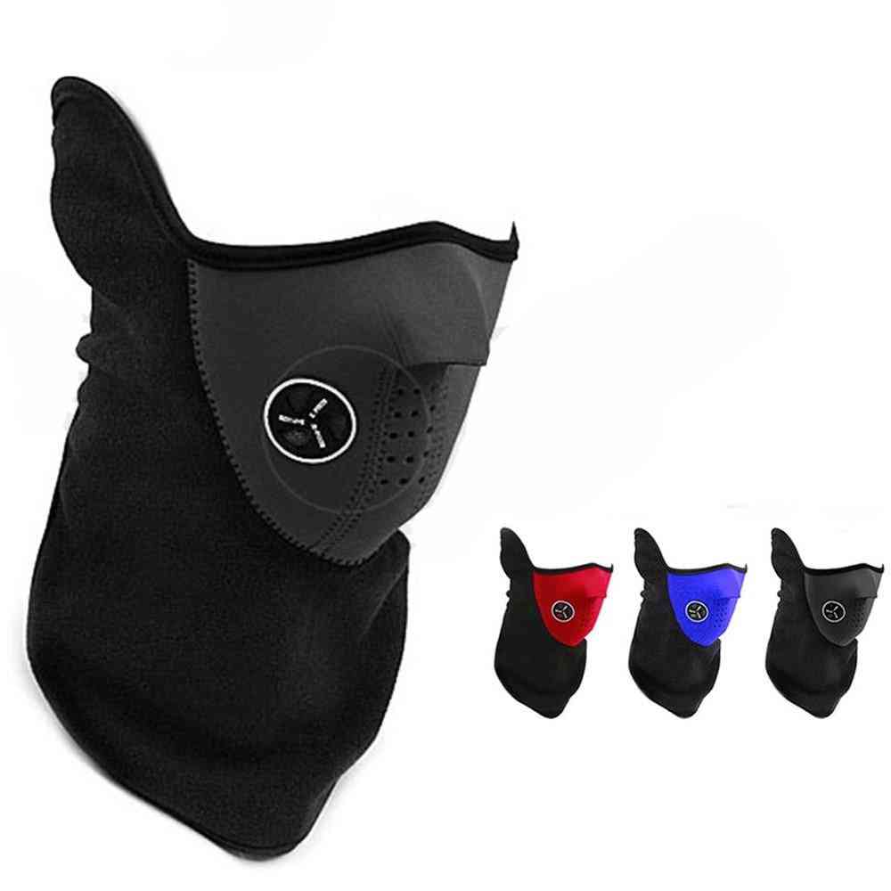 Motorcycle Windproof, Outdoor Warm Ski Caps, Balaclavas Half Face Mask