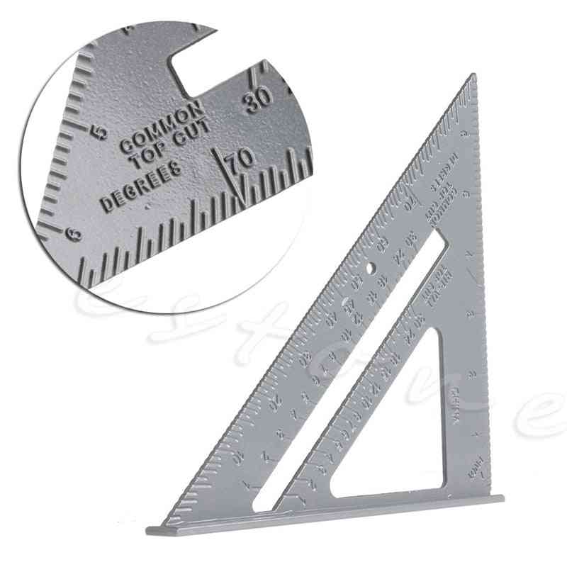 Aluminum Alloy- Speed Square, Protractor Miter, Framing Measurement