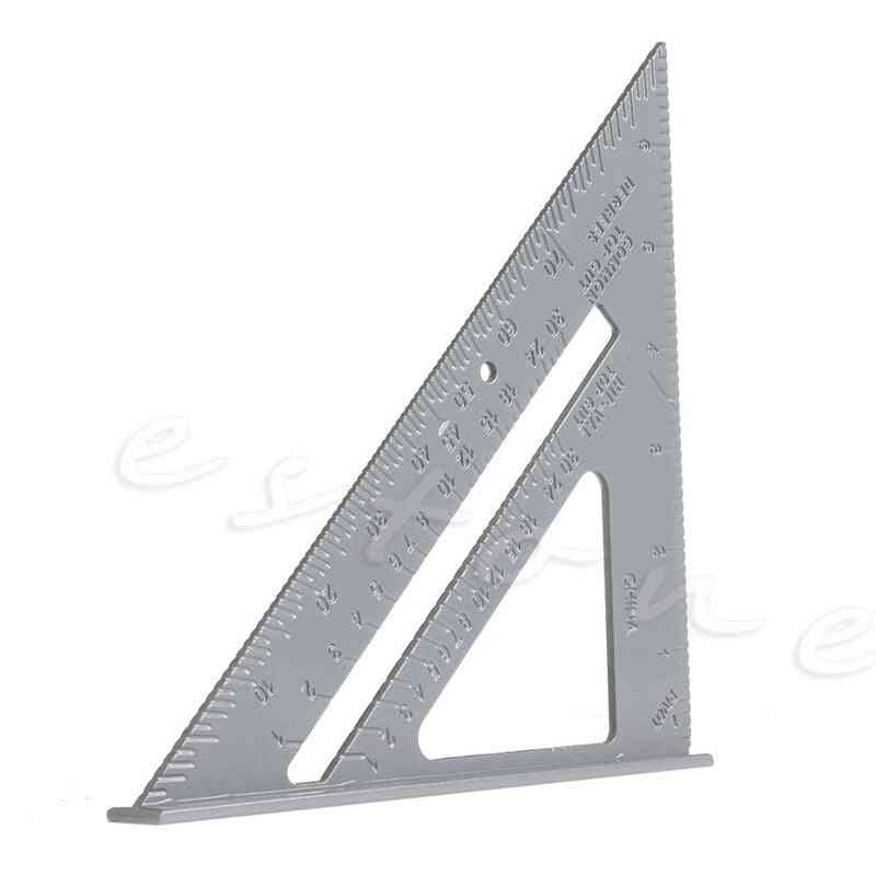 Aluminum Alloy- Speed Square, Protractor Miter, Framing Measurement
