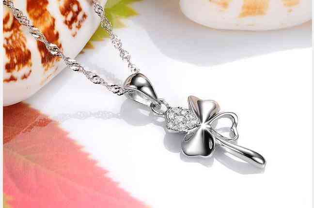 Crystal Pendants Necklace, Wedding Party Sterling Silver Lady Choker Necklaces Accessory