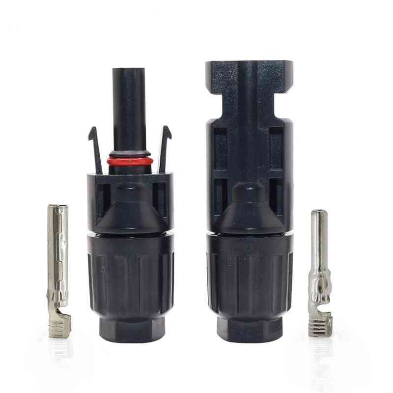 Solar Connector Plug Cable Connectors For Panels Photovoltaic Systems