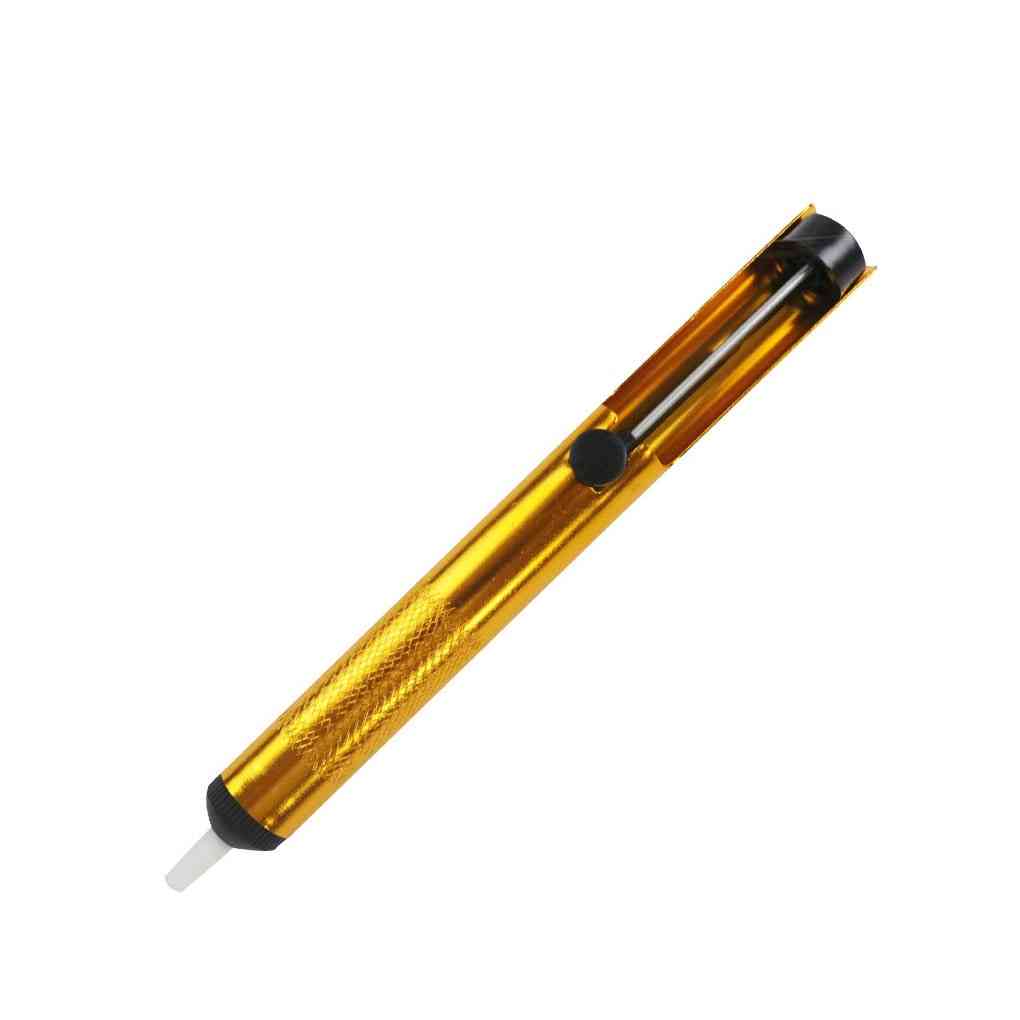 Hliníkové kovové odpájkovacie čerpadlo sacie plechové pero