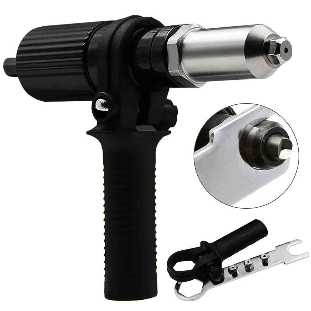 Electric Cordless Rivet Drill Nail Insert Nut Adapter Power Tools