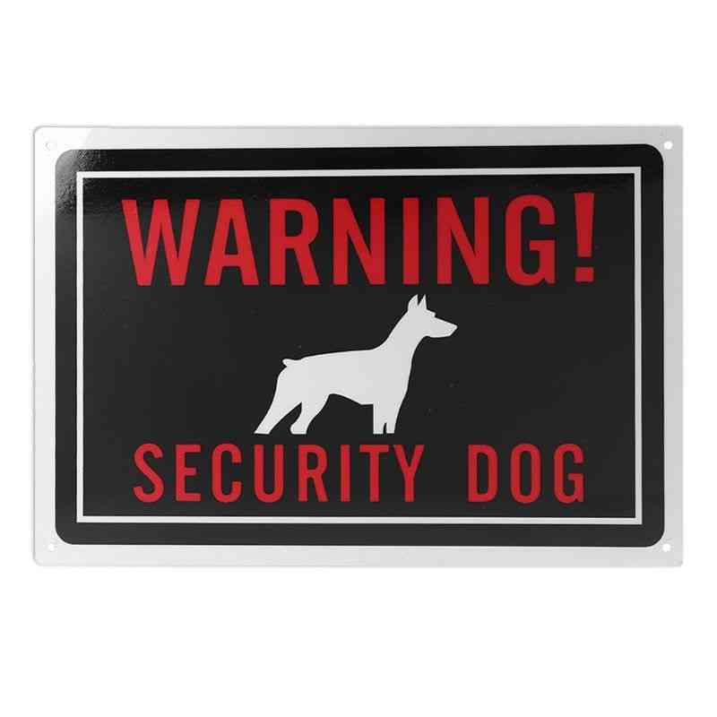 1ks univerzální vnitřní venkovní použití hliníkového výstražného bezpečnostního psa