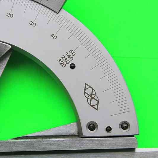 Stainless Steel- Bevel Goniometry, Protractor Angle Tool