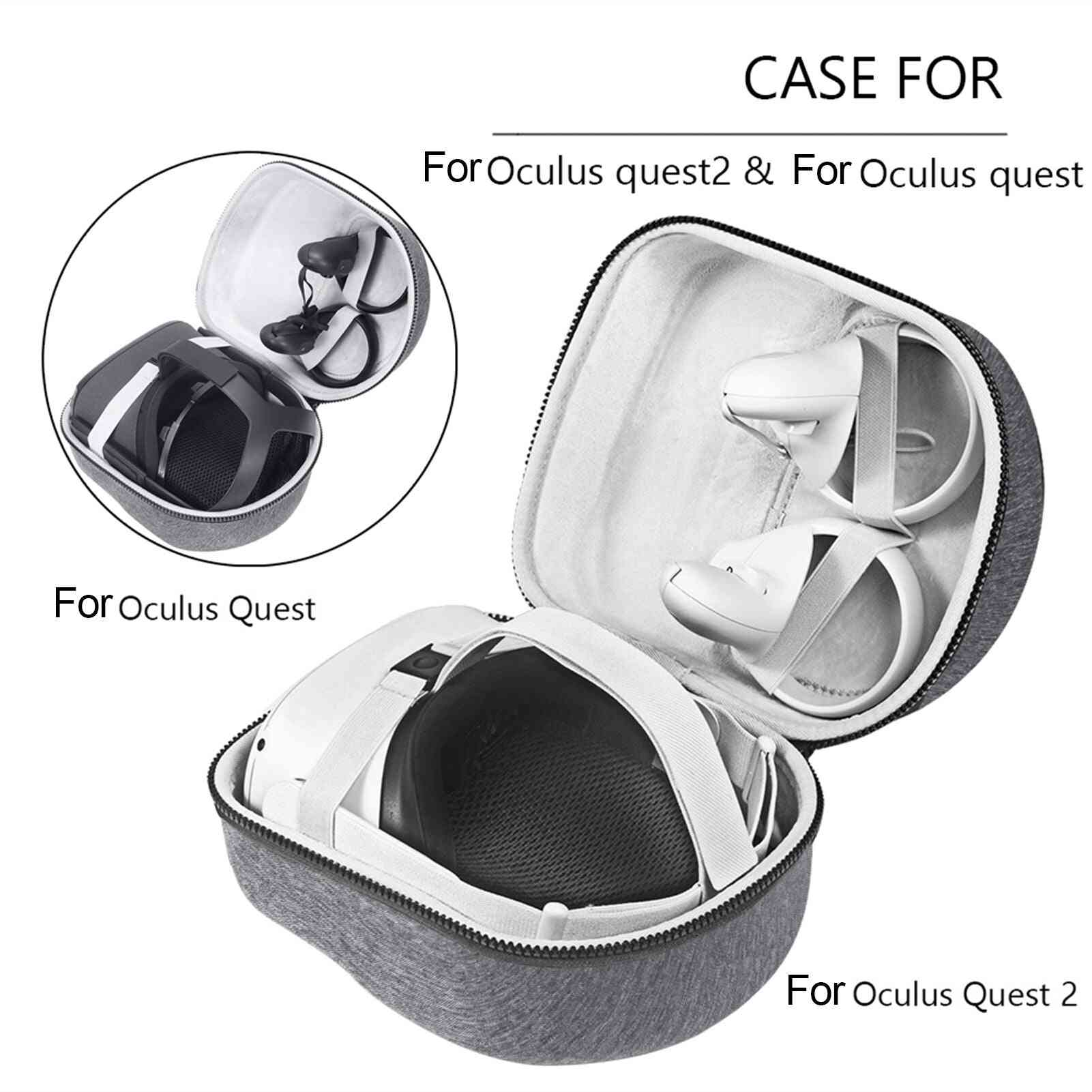 Cestovní úložné pouzdro pro oculus quest, přenosná přenosná taška na brýle.