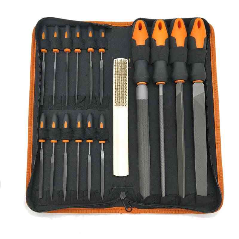 Forged Alloy Steel File Set With Carry Case