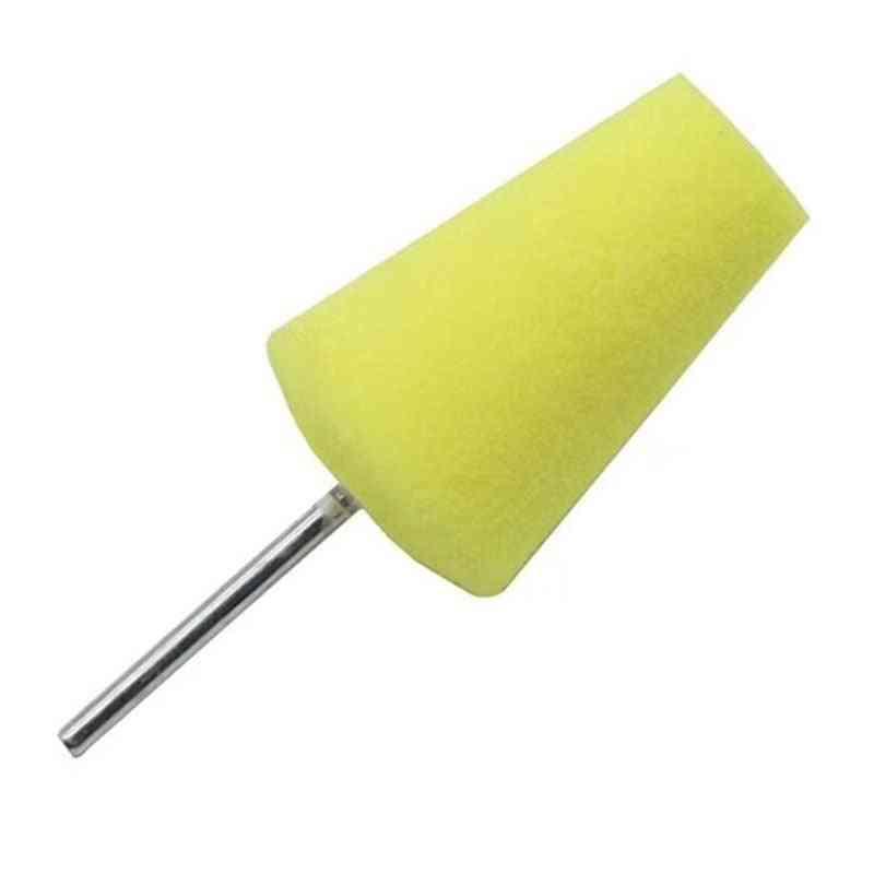 Cone Sponge- Cleaning Polishing, Brush Handle, Car Repair Tool