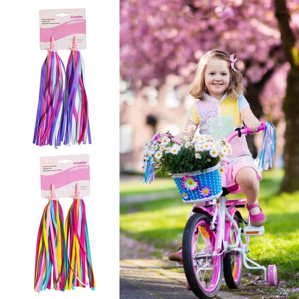 Children Balance Bike Rope Decoration Bicycle Handlebar Tassel Streamers