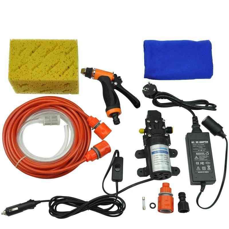 Self-priming Electric Car- Washer Machine, Pump Cleaner & Adapter