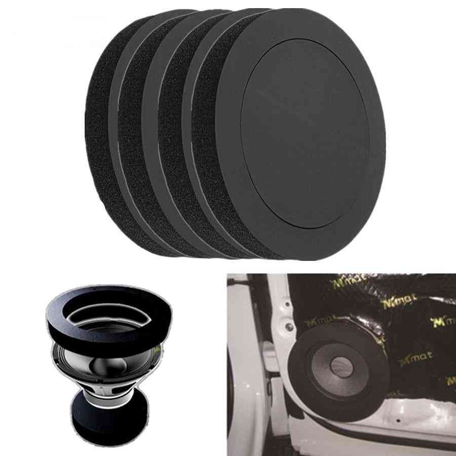 Car Door Speaker Bass Ring Foam Woofer Pad Wave Accessories