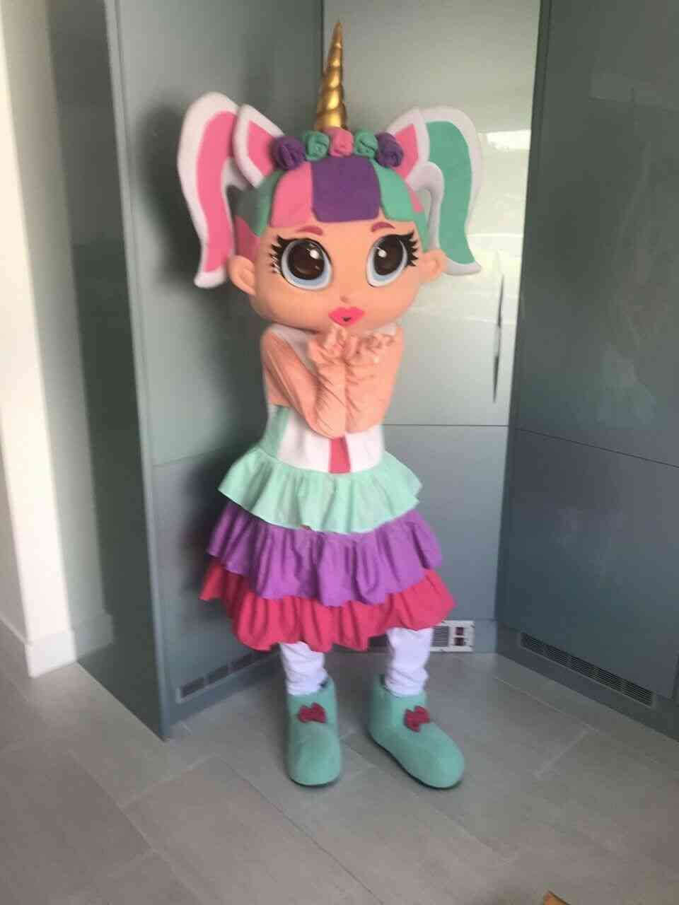 Professional Unicorn Doll Costume