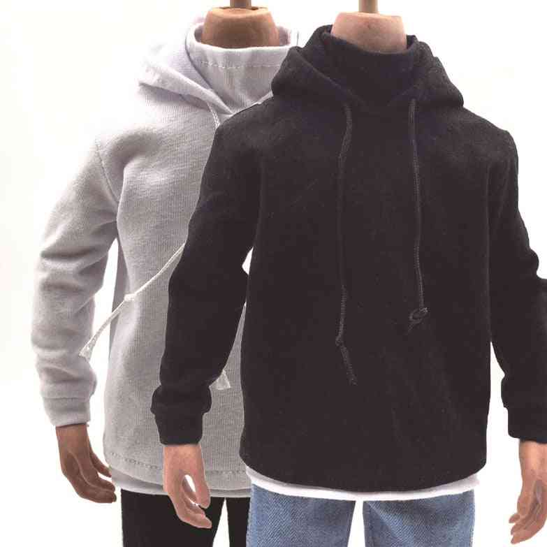 Men's Sweater, With Denim Jacket, Can Be Placed, Movable Doll