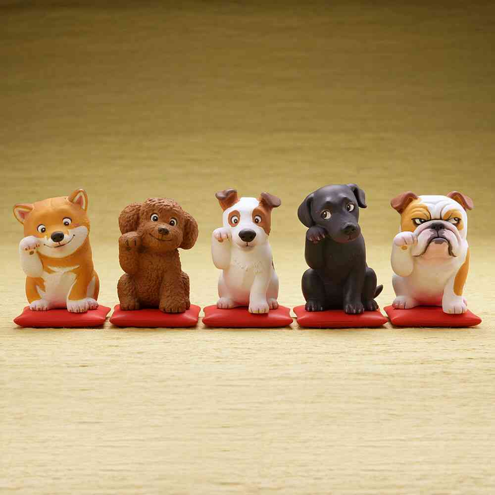 Genuine Capsule Toys, Mascot  Puppy, Bulldog, Figures Toy