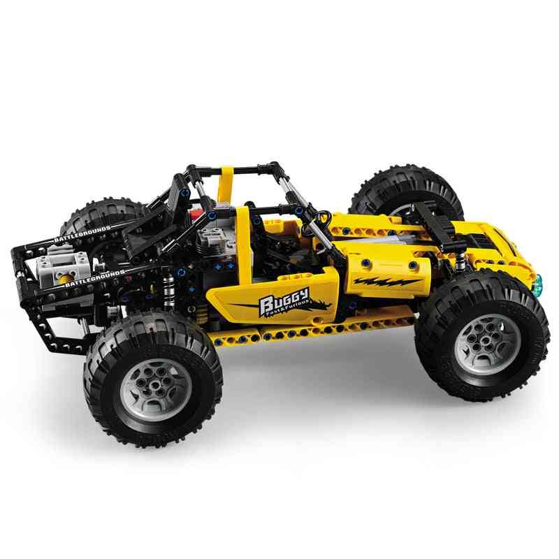 Off-road Vehicle, Moc And Pf Model Building Blocks As Children's Toys