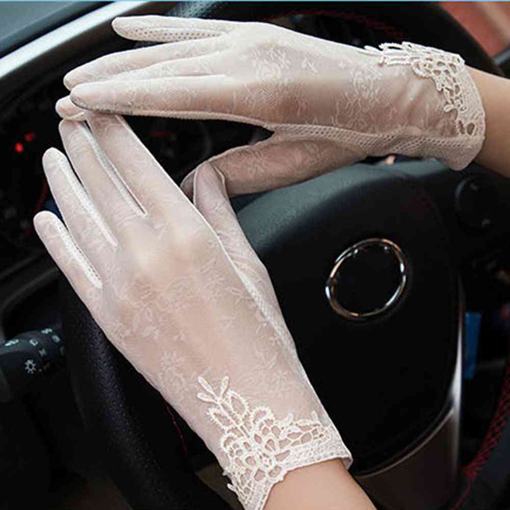 Poletne ženske kratke rokavice za zaščito pred soncem