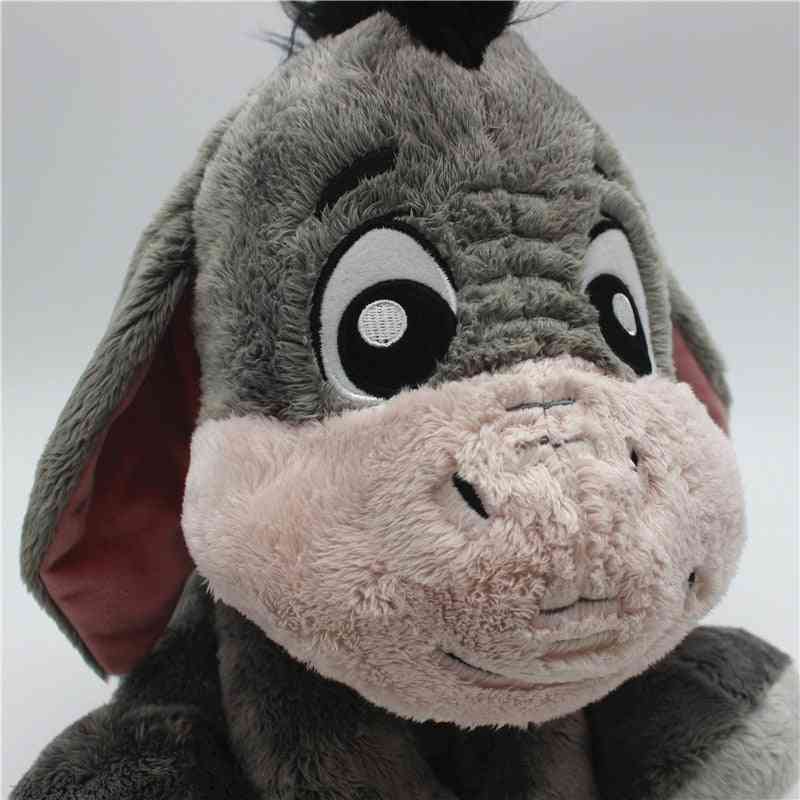 Cartoon Gray Eeyore Donkey Stuff Animal Soft Plush Toy