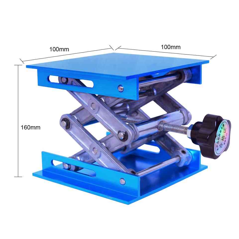 Aluminum Router Lift Table Woodworking Engraving Lab Lifting Stand Rack