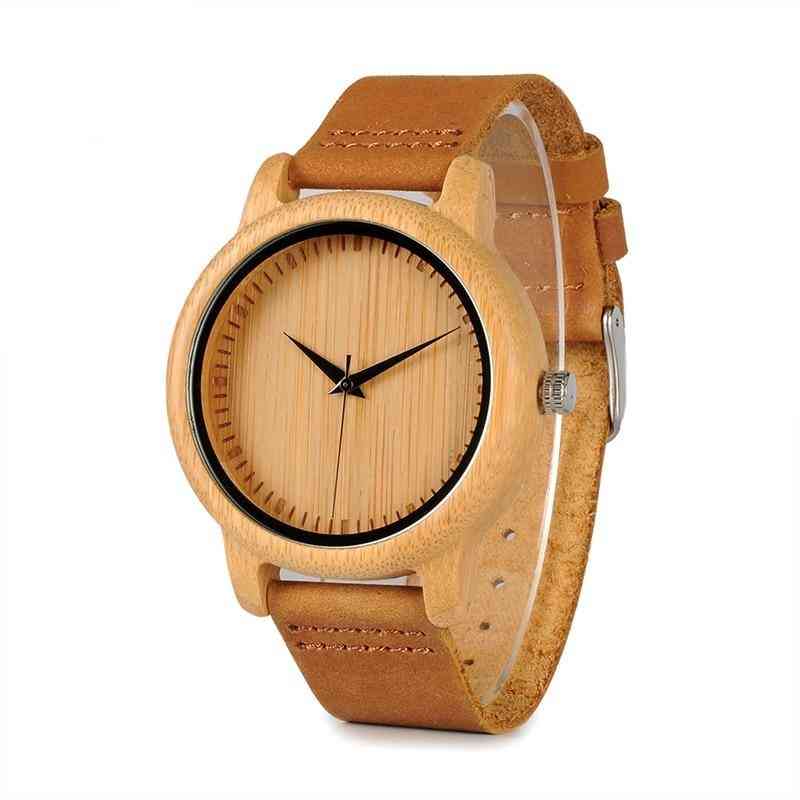 Handmade Natural Wood- Luxury Wristwatch