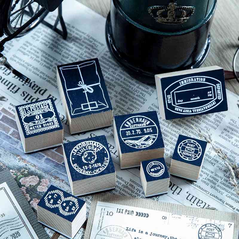 Wooden Stamps For Collector