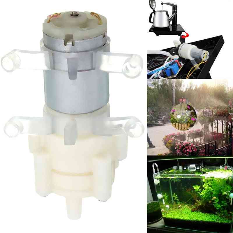 12v Micro Pumps Motor For Water Dispenser, Max Suction 2m