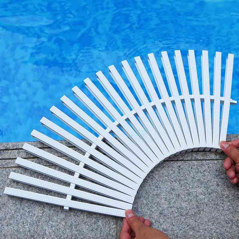 Overflow Grid Non-slip, Swim Pool Water Drain Grille For Cleaner Tools Equipment Accessories