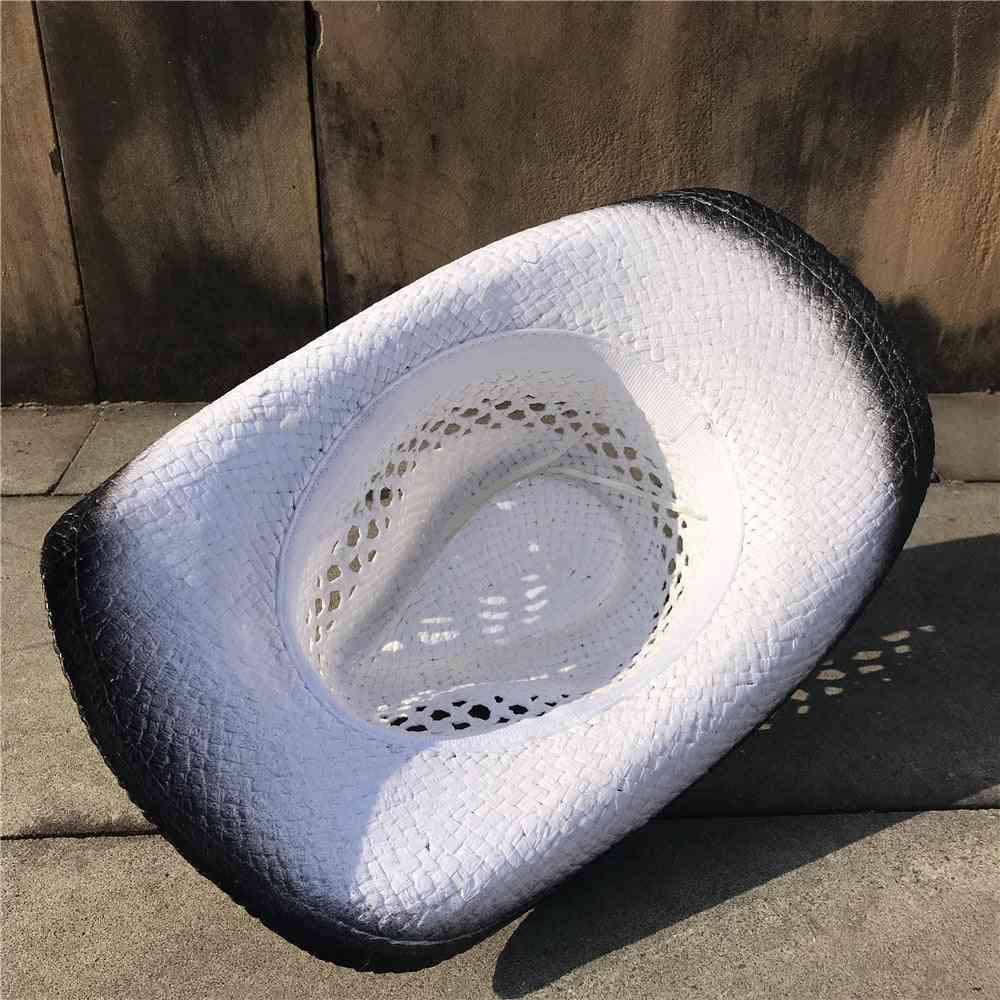 Straw For Women/men, Cowboy Cowgirl Sun Hat