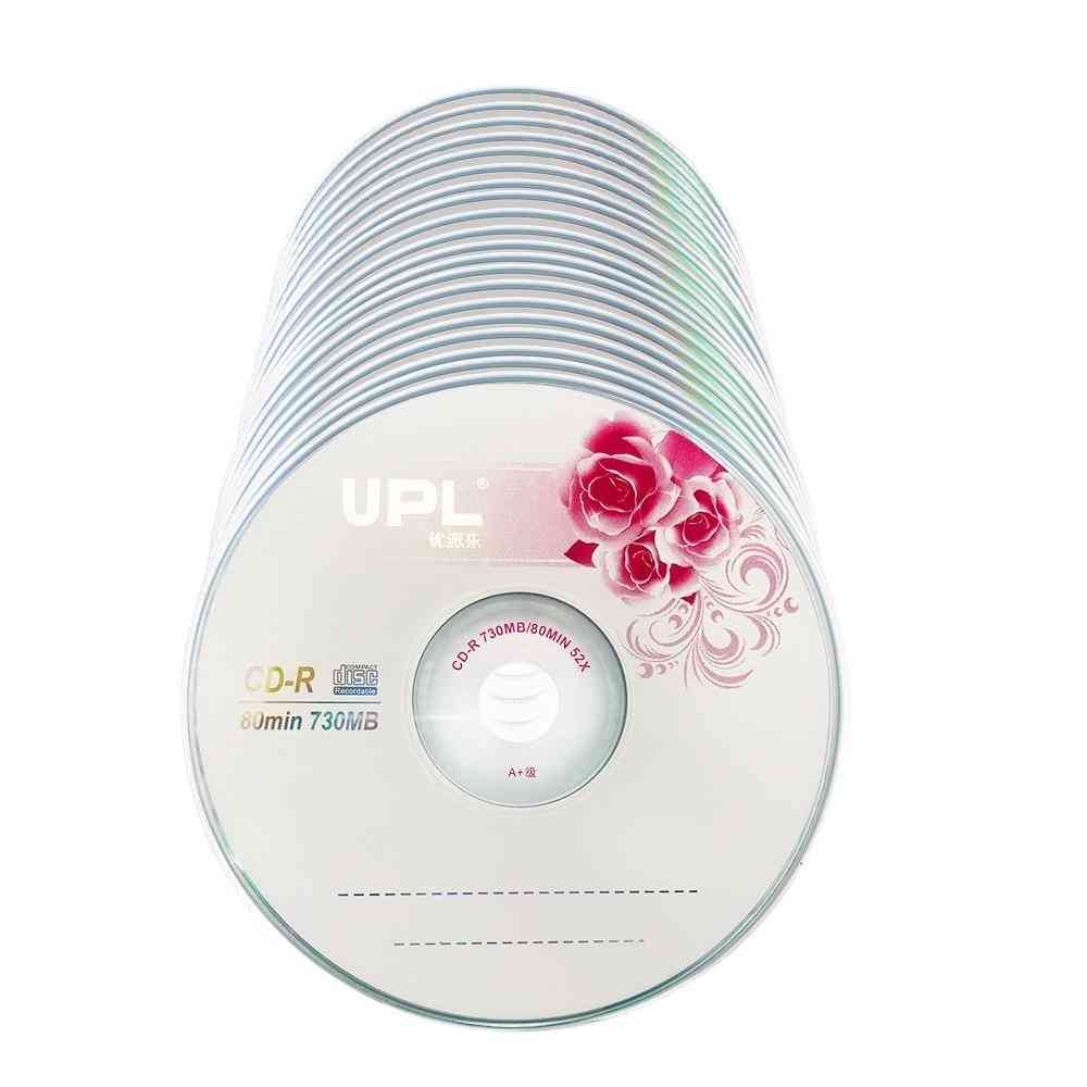 Vícerychlostní hudební cd disk cd-r 700mb/80min prázdný disk