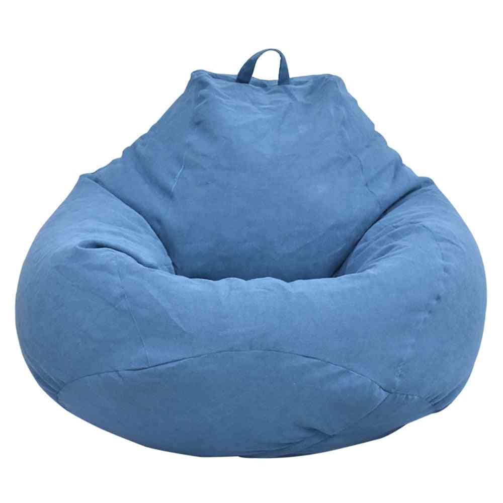 Large Lazy- Sofas Cover Chairs Without Filler Adults, Bean Bag
