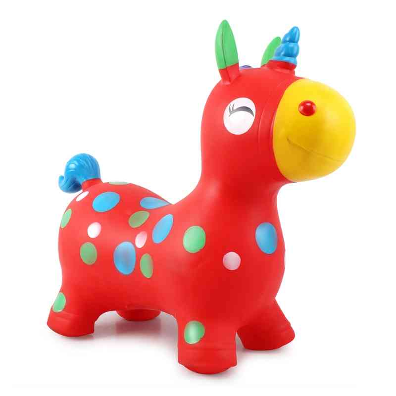 Jumping Horse, Inflatable Donkey, Kids Toy, Bouncer, Ride On Toys