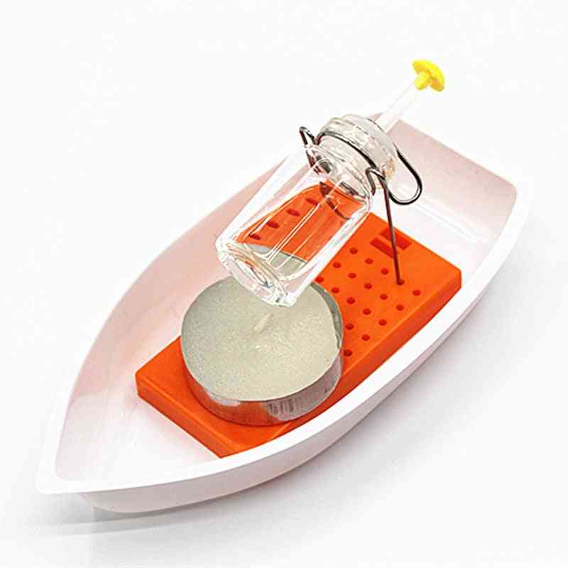 Hot Steam Candle Power Speedboat Toy, Manual Science Experiment Equipment, Diy Material,
