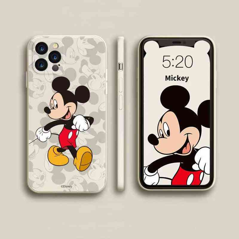 Měkké pouzdro Disney Mickey Minnie Stitch pro iPhone (sada 3)