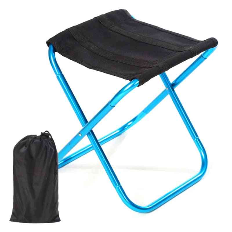 Tabouret de camp compact chaise pliante ultralégère