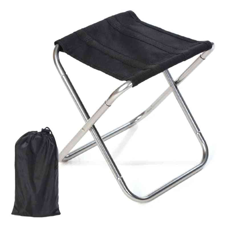 Kompakti telttatuolin taitettava ultrakevyt tuoli