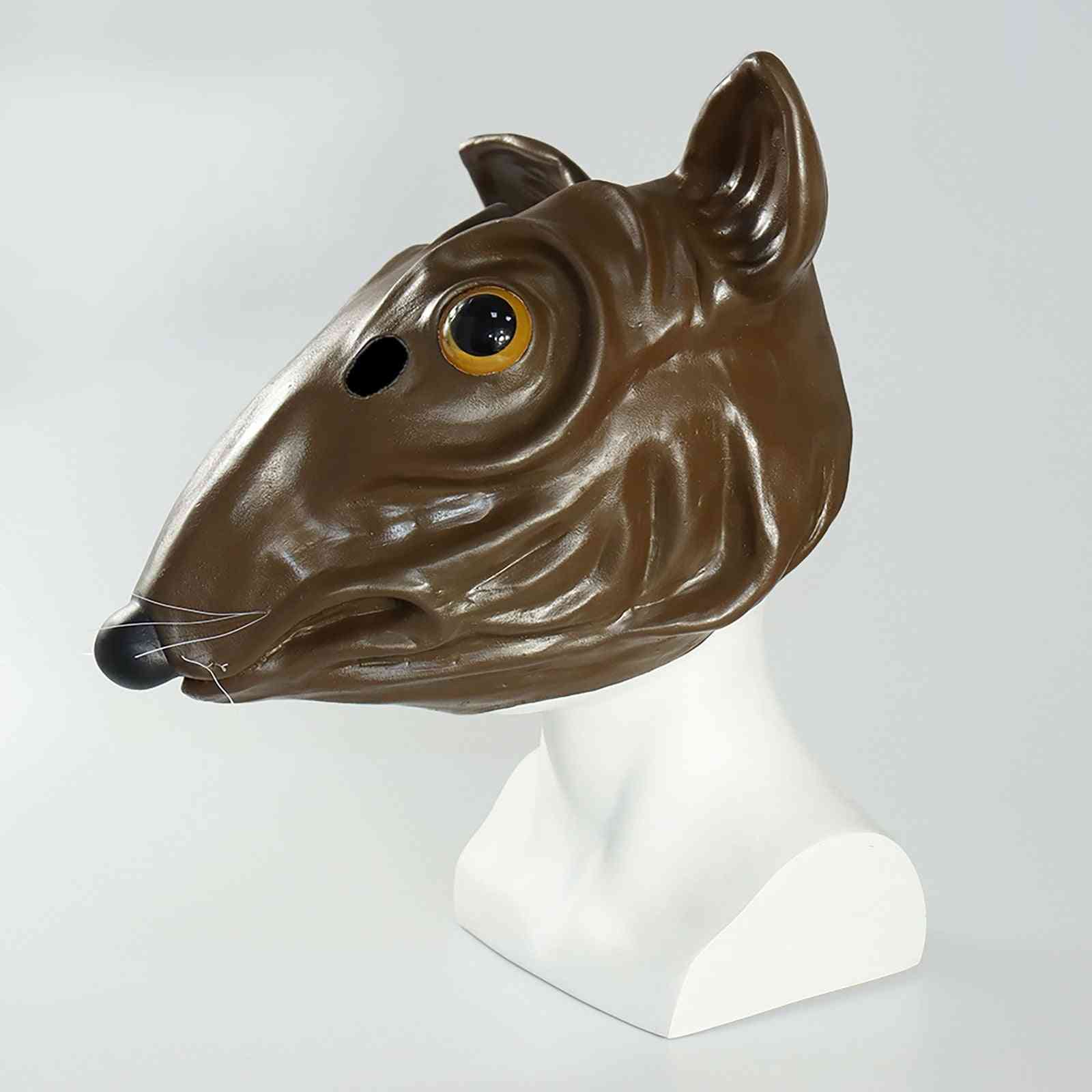 Animal Mouse- Costume Cosplay Rat Mask For Adults