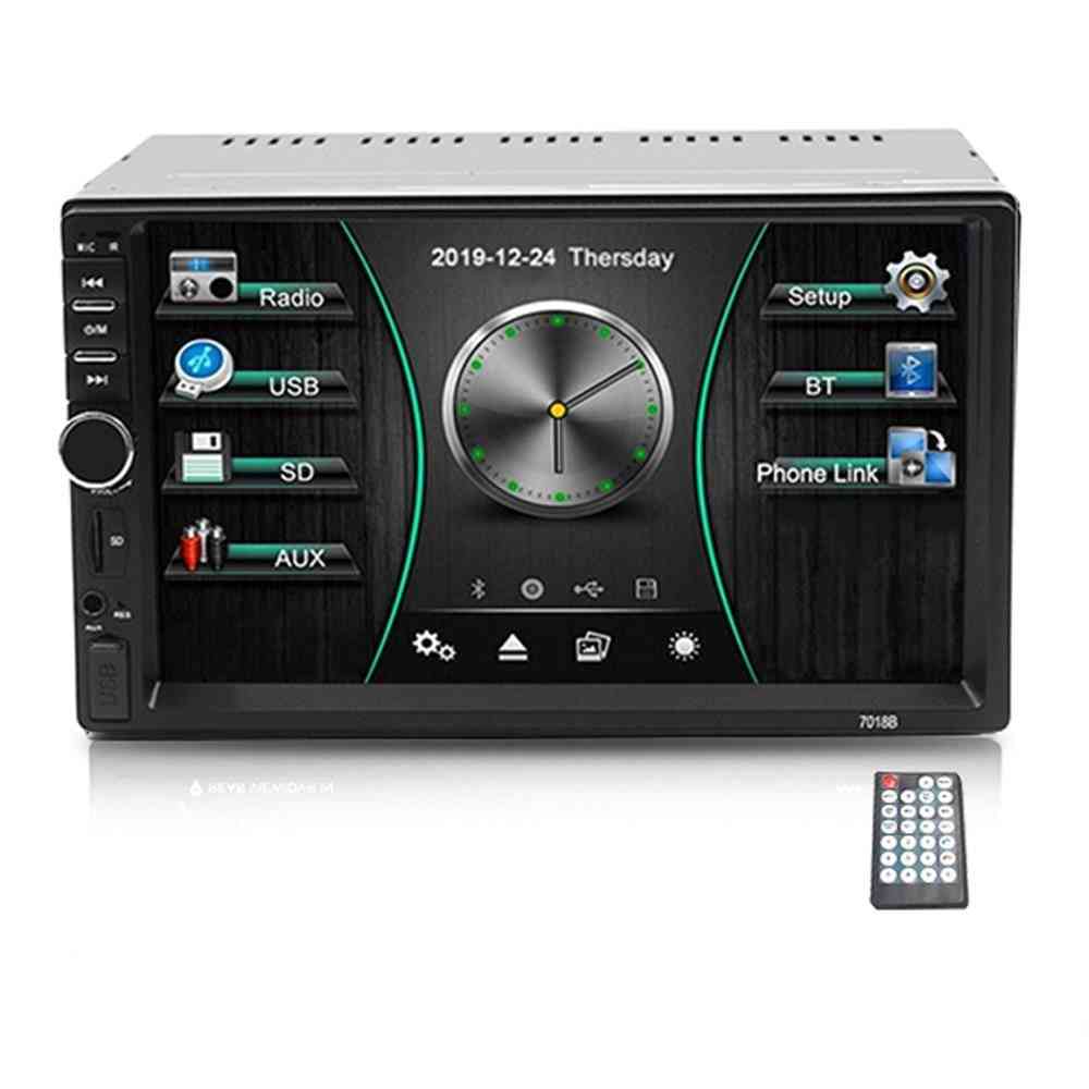 Carsanbo 2 Din 7 Inch Car Radio Touch Screen Stereo Multimedia Player